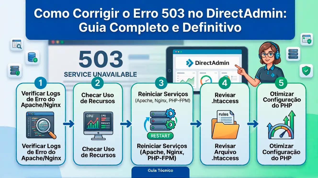 erro 503 directadmin