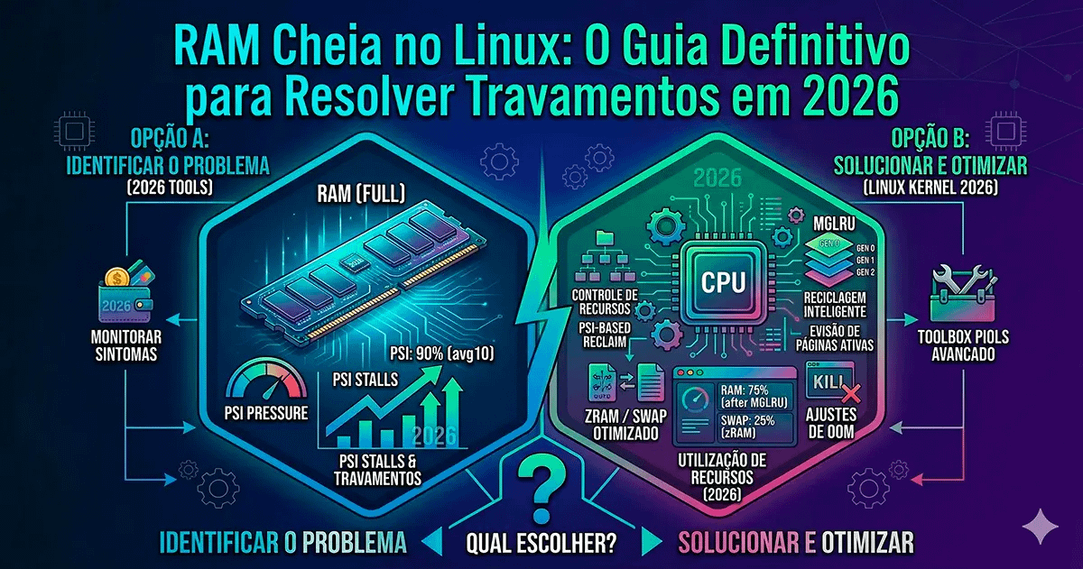 ram cheia no linux