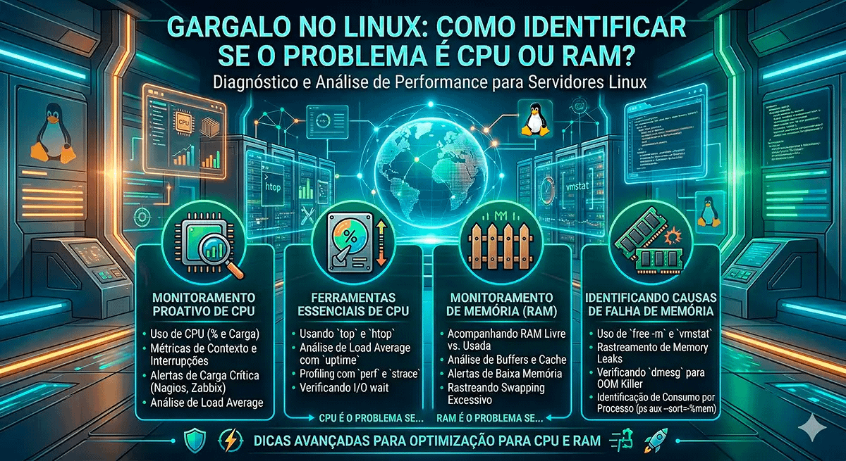 gargalo no linux