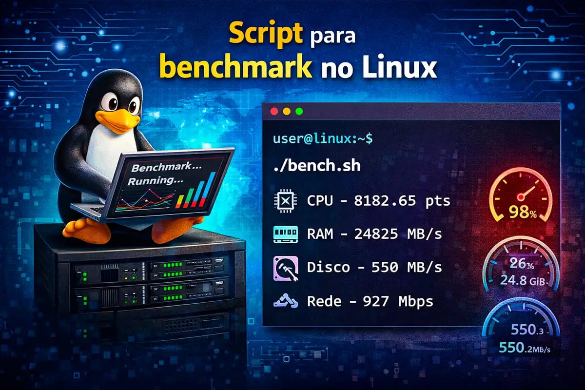 script para benchmark
