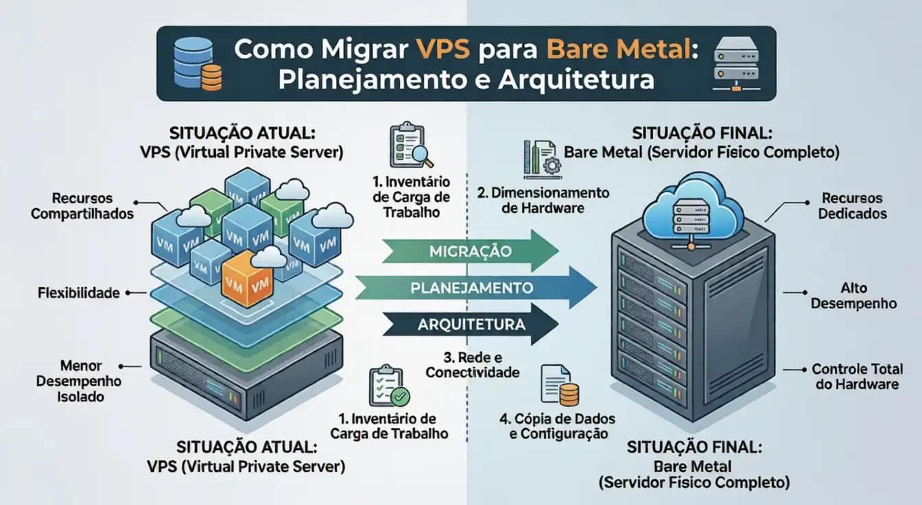 Migrar vps para bare metal