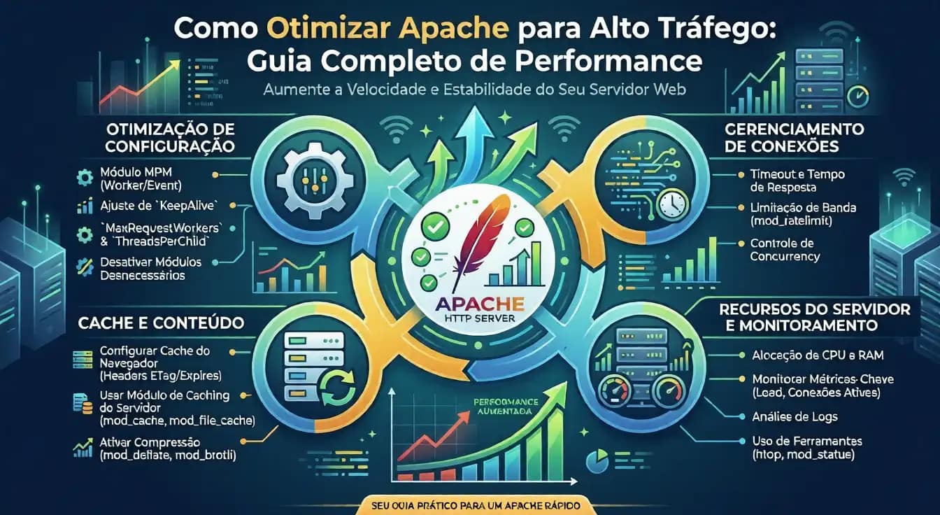 otimizar Apache para alto tráfego