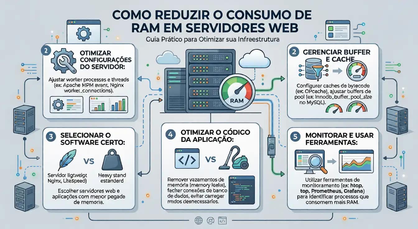 como reduzir consumo de ram