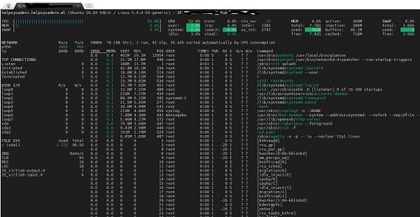Como instalar Glances no Linux