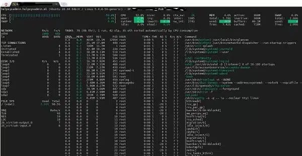Como instalar Glances no Linux