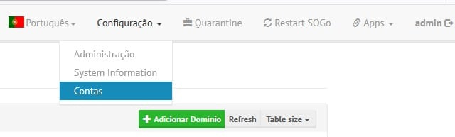 Configuring primary domain