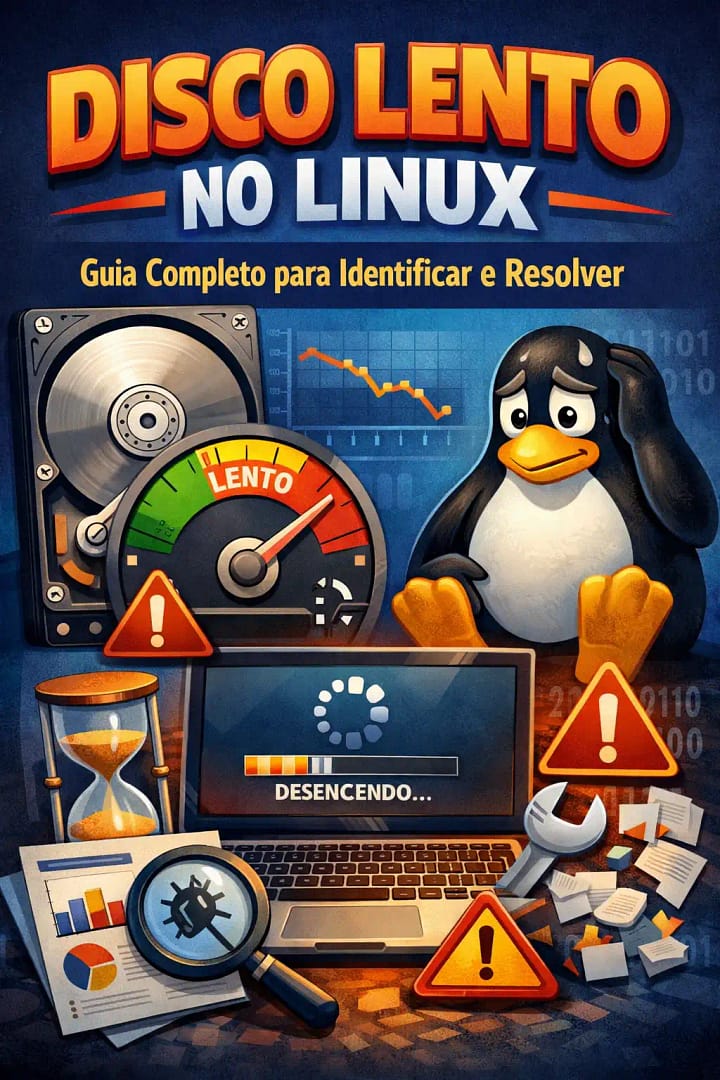 disco lento no linux