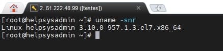 Centos 7 default kernel