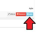Clique no botão DNS